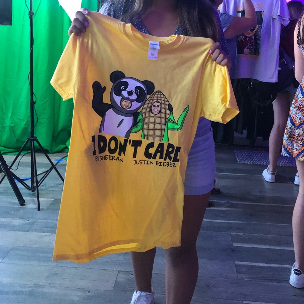 Ed Sheeran Pop Up Shop Exclusive T Shirt
